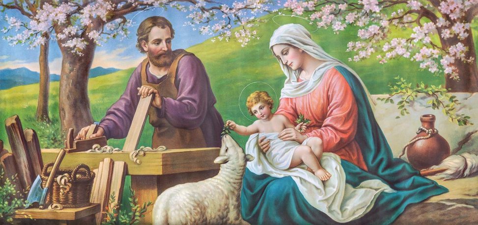 Obrazy religijne - Święta rodzina